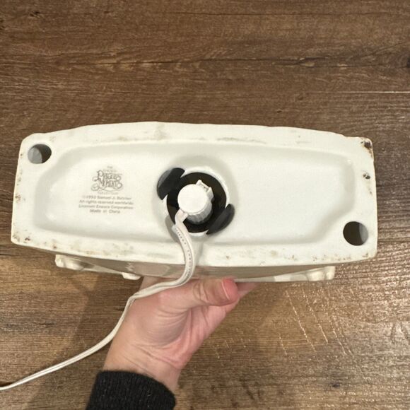 Precious Moments 1992 Porcelain Nightlight Nativity Scene Night Light Works - Picture 9 of 11